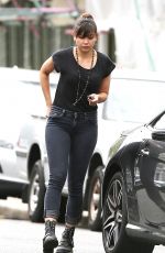 DAISY LOWE Out and About in London 08/27/2015