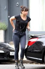 DAISY LOWE Out and About in London 08/27/2015