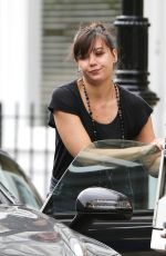 DAISY LOWE Out and About in London 08/27/2015