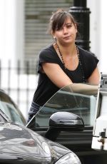 DAISY LOWE Out and About in London 08/27/2015