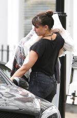 DAISY LOWE Out and About in London 08/27/2015