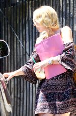 DAKOTA FANNING Out and About in Studio City 08/14/2015