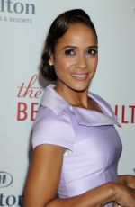 DANIA RAMIREZ at Beverly Hilton 60 Years Diamond Anniversary Party