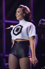 DEMI LOVATO at 2015 MTV VMA Concert to Benefit Lifebeat in Hollywood 08/28/2015