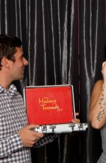 DEMI LOVATO at Her Wax Figure Launch at Madame Tussaud Museum in Hollywood