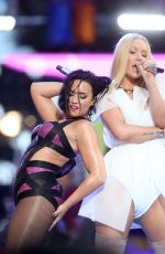 DEMI LOVATO at MTV Video Music Awards 2015 in Los Angeles