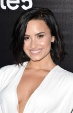 DEMI LOVATO at Samsung Galaxy S6 Edge+ and Note 5 Launch in West Hollywood