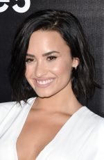 DEMI LOVATO at Samsung Galaxy S6 Edge+ and Note 5 Launch in West Hollywood