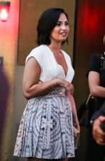 DEMI LOVATO at Samsung Galaxy S6 Edge+ and Note 5 Launch in West Hollywood