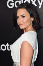 DEMI LOVATO at Samsung Galaxy S6 Edge+ and Note 5 Launch in West Hollywood