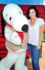 DEMI LOVATO Celebrates Her 23rd Birthday at Knott