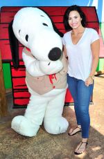 DEMI LOVATO Celebrates Her 23rd Birthday at Knott
