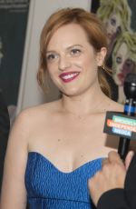 ELISABETH MOSS at Queen of Earth Premiere in New York
