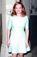 ELISABETH MOSS Night Out in New York 08/20/2015