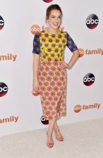 ELIZABETH HENSTRIDGE at Disney ABC 2015 Summer TCA Tour in Beverly Hills