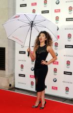 ELLA EYRE at Carry Them Home England Rugby Team Dinner in London