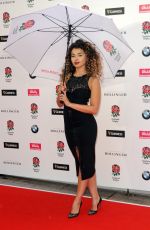 ELLA EYRE at Carry Them Home England Rugby Team Dinner in London