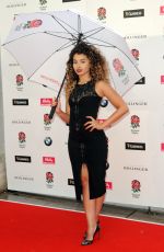 ELLA EYRE at Carry Them Home England Rugby Team Dinner in London