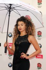 ELLA EYRE at Carry Them Home England Rugby Team Dinner in London