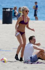 ELLE EVANS in Bikini at a Beach in Malibu 07/31/2015