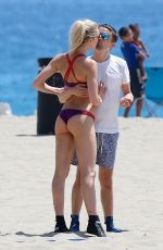 ELLE EVANS in Bikini at a Beach in Malibu 07/31/2015