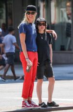 ELLEN PAGE and SAMANTHA THOMAS Out and About in New York 08/03/2015