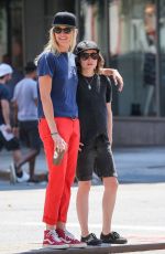 ELLEN PAGE and SAMANTHA THOMAS Out and About in New York 08/03/2015