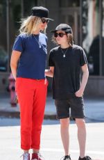 ELLEN PAGE and SAMANTHA THOMAS Out and About in New York 08/03/2015