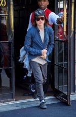 ELLEN PAGE Leaves The Bowery Hotel in New York 08/05/2015