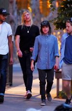 ELLEN PAGE Out for Dinner in New York 08/04/2015