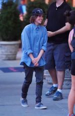 ELLEN PAGE Out for Dinner in New York 08/04/2015