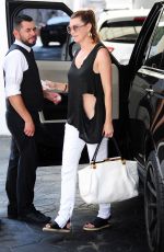 ELLEN POMPEO Out and About in Beverly Hills 08/21/2015