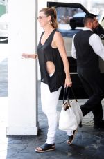 ELLEN POMPEO Out and About in Beverly Hills 08/21/2015