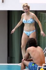 ELLIE GOULDING at a Pool in Ibiza 08/02/2015