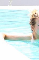 ELLIE GOULDING at a Pool in Ibiza 08/02/2015