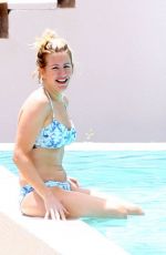 ELLIE GOULDING at a Pool in Ibiza 08/02/2015