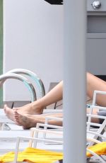ELLIE GOULDING at a Pool in Ibiza 08/02/2015