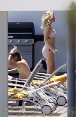 ELLIE GOULDING in Bikini at a Beach in Ibiza 08/01/2015