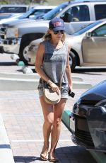 ELSA PATAKY in Tank Top and Shorts Out in Malibu 08/12/2015