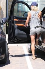 ELSA PATAKY in Tank Top and Shorts Out in Malibu 08/12/2015