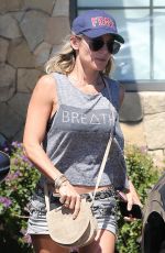 ELSA PATAKY in Tank Top and Shorts Out in Malibu 08/12/2015