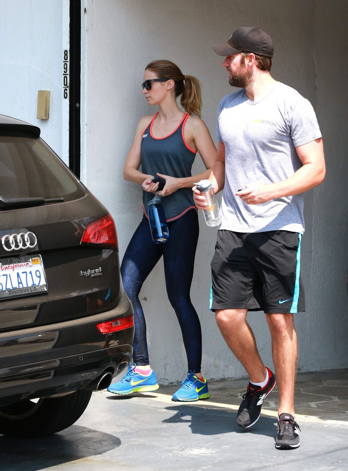 EMILY BLUN Leaves a Gym in Los Angeles 08/19/2015 EMILY BLUN Leaves a Gym in Los Angeles 08/19/2015