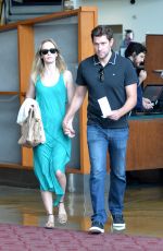 EMILY BLUNT and John Krasinski Out and About in Los Angeles 08/07/2015