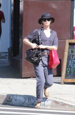 EMILY BLUNT Out Shopping in Los Angeles 08/27/2015