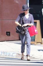 EMILY BLUNT Out Shopping in Los Angeles 08/27/2015