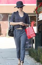 EMILY BLUNT Out Shopping in Los Angeles 08/27/2015