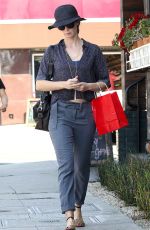 EMILY BLUNT Out Shopping in Los Angeles 08/27/2015