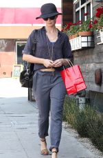 EMILY BLUNT Out Shopping in Los Angeles 08/27/2015