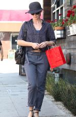 EMILY BLUNT Out Shopping in Los Angeles 08/27/2015