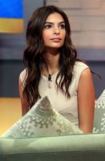 EMILY RATAJKOWSKI at Good Morning America in New York